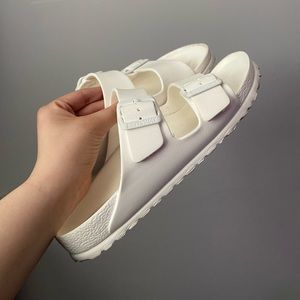 White Birkenstocks